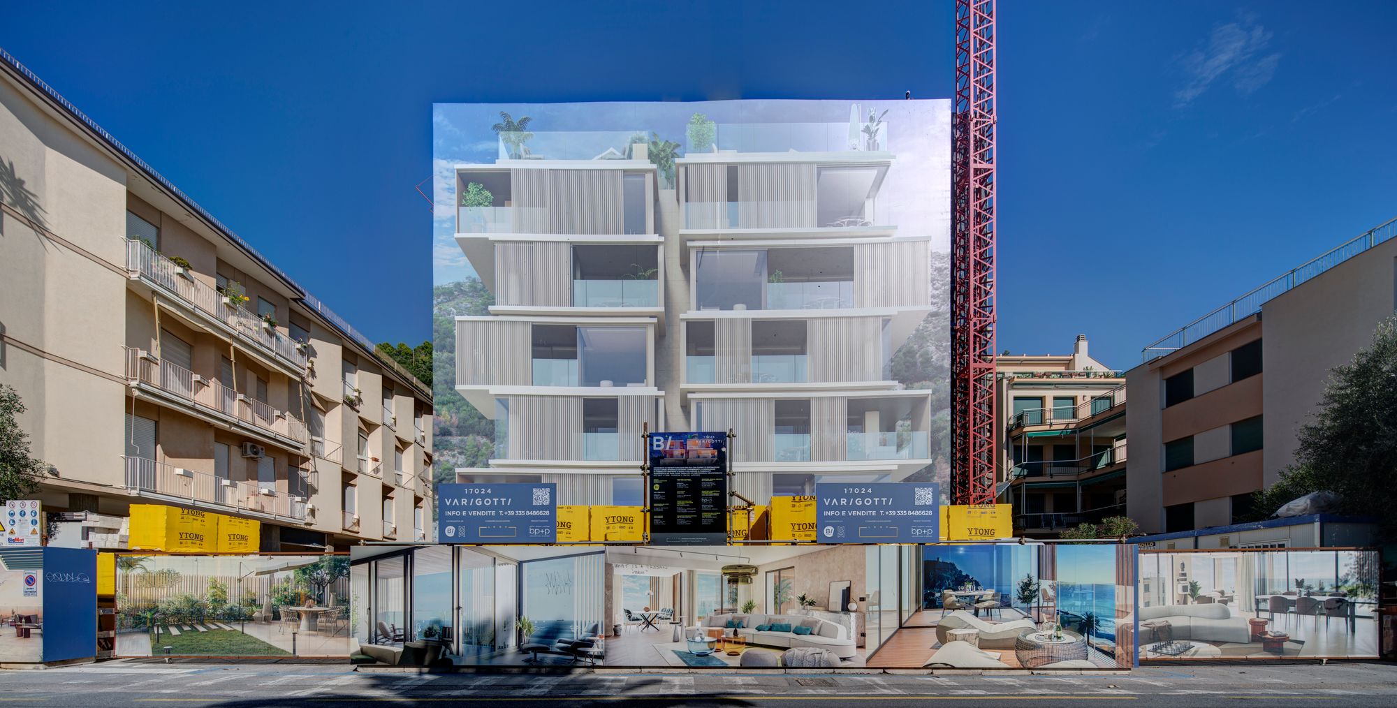 17024Varigotti: incantevoli residenze vista mare in Liguria